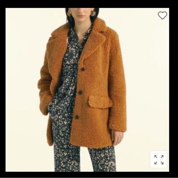 J Crew Teddy Sherpa Jacket NWT - Picture 11 of 13
